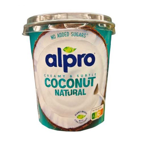 Alpro Coco: postre vegetal de coco sin azúcar añadido