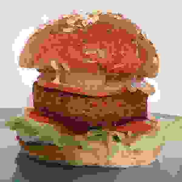 Beyond Burger preparada en hamburguesa