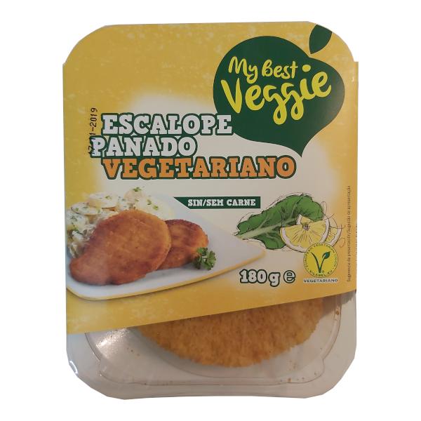 Escalope vegetariano de queso (Lidl) Superveggie