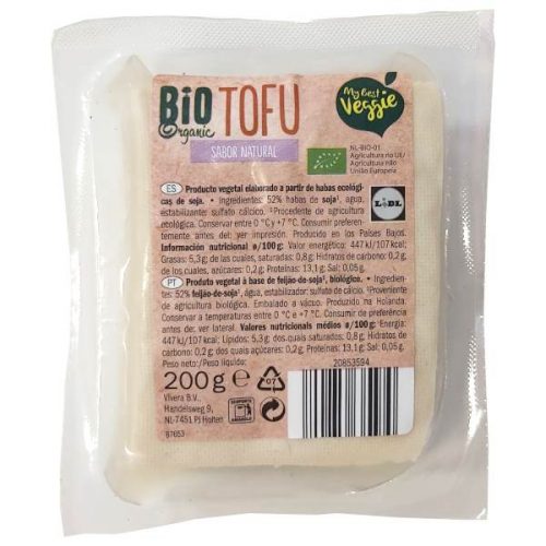 Tofu (Lidl) todas las variedades e información Superveggie