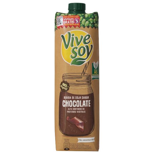 Bebida de soja chocolate Vivesoy Chocolate