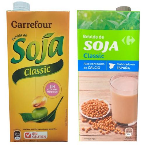 Bebidas de soja Carrefour - Sabores y tipos