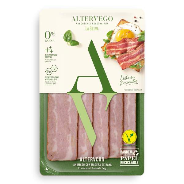 AlterVcon: bacon vegetariano