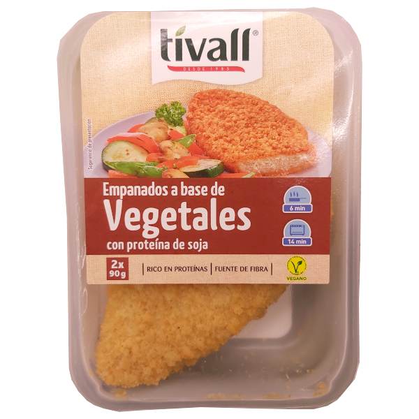 Filete vegano empanado Tivall (Mercadona)